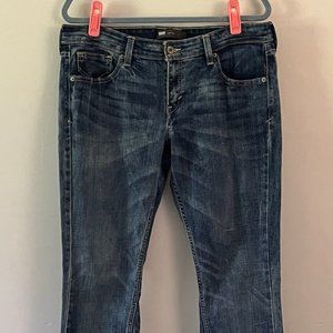 Levi's Low Twist Denim Blue Jeans sz 32W